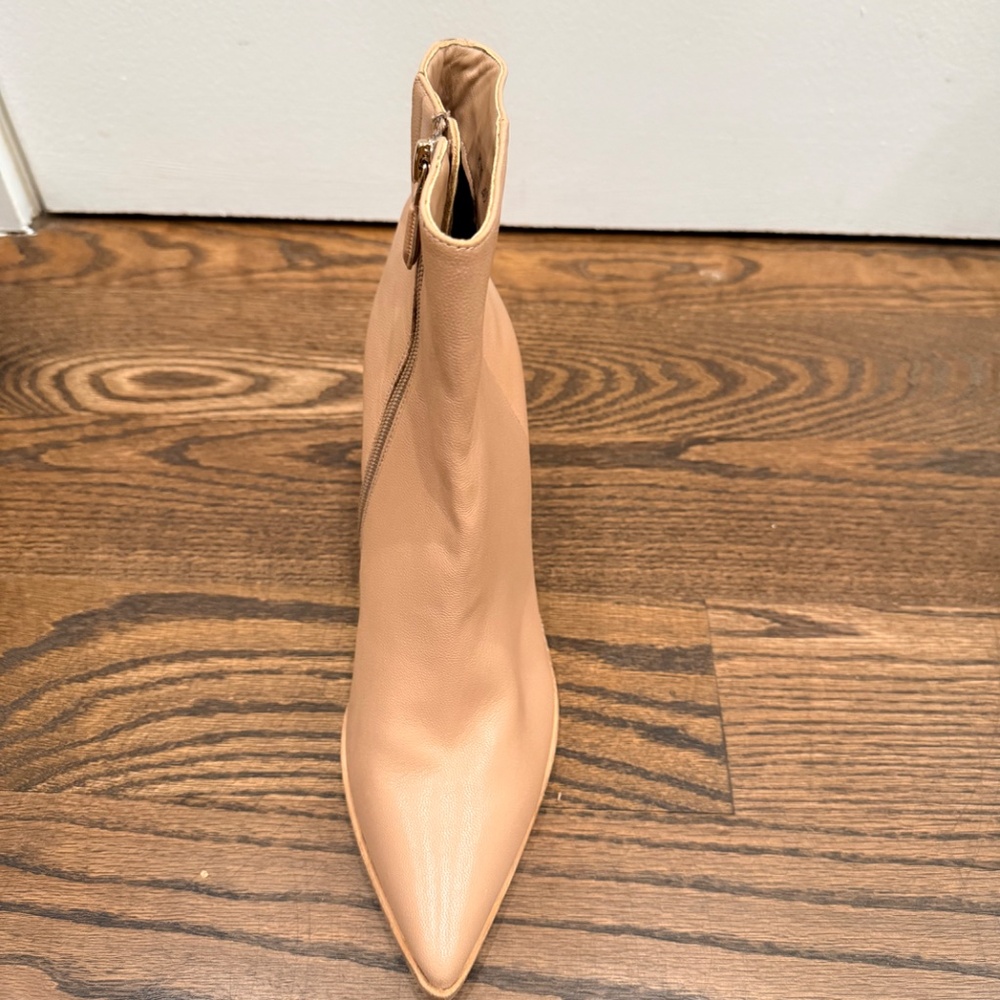Kookai Leather Booties in Tan - Size 10 us / size 40 eu - Picture 5 of 11